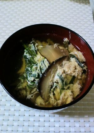 簡単☆ニラと卵のお汁♪-レシピのメイン写真