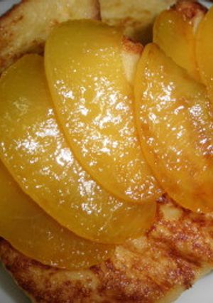 フレンチトースト(国分黄桃缶ソテー添え)-レシピのメイン写真