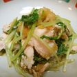 水菜と大根おろしでプチしゃぶおかず