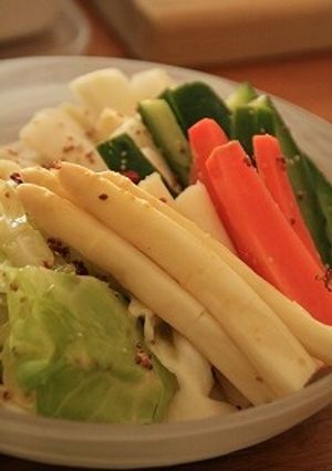 簡単★野菜のマスタードマリネ-レシピのメイン写真