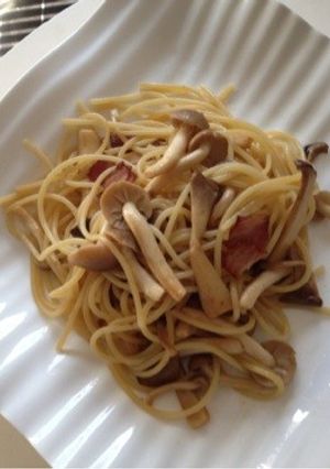 きのこのバターじょうゆスパゲッティ-レシピのメイン写真