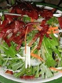 水菜のサラダ-レシピのメイン写真