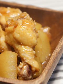 ★甘辛★大根と手羽元の煮物-レシピのメイン写真