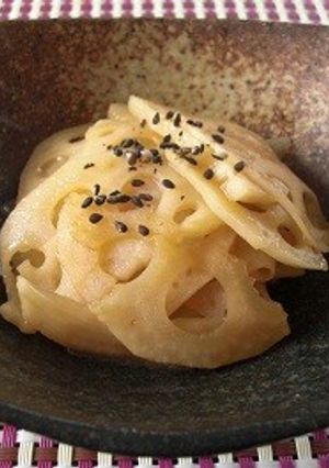 ゆずぽん酢de香り立つれんこんナムル-レシピのメイン写真
