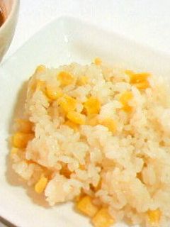 コンソメで炊き込みコーンピラフ(^m^)-レシピのメイン写真
