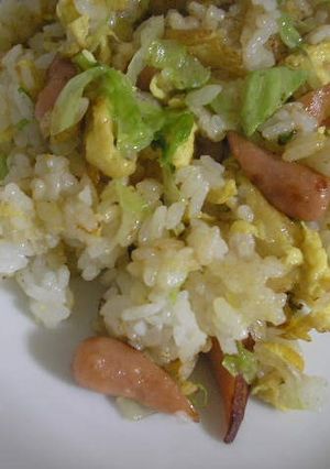 簡単レタスチャーハン♪-レシピのメイン写真