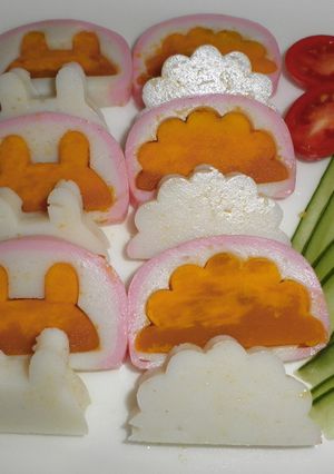 かまぼこ＆かぼちゃ-レシピのメイン写真