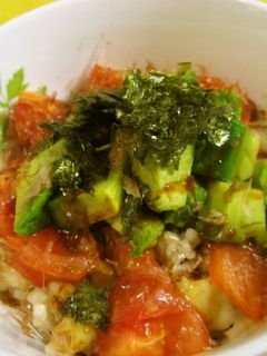 アボカドチートマ丼❤-レシピのメイン写真