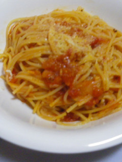 シンプルが美味しい♡トマトスパゲッティ-レシピのメイン写真