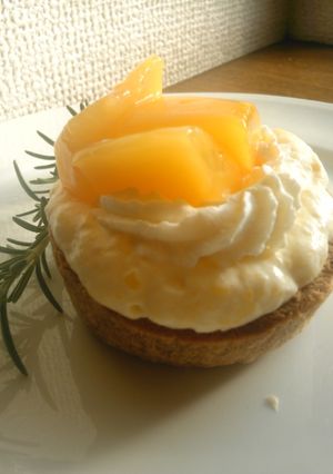 食パンカップのフルーツタルト-レシピのメイン写真