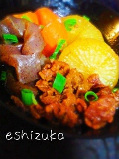大根と牛肉のすき煮-レシピのメイン写真