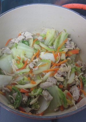白菜と豚肉の味噌煮-レシピのメイン写真