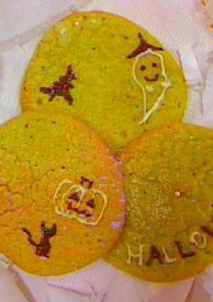 ハロウィンのモンスターグリーンクッキー☆-レシピのメイン写真