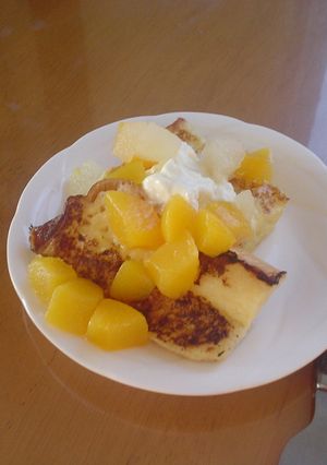 フルーツいっぱいフレンチトースト-レシピのメイン写真