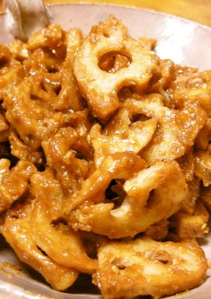 サクサクれんこん✿味噌和え-レシピのメイン写真