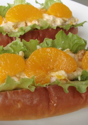 みかん缶で甘酸っぱいポテトサンド♪-レシピのメイン写真