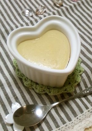シャクシャク系!?豆乳塩バニラプリン-レシピのメイン写真