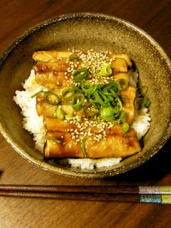 秋刀魚の蒲焼き丼-レシピのメイン写真