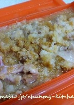 ルクエで豚肉のみぞれ煮-レシピのメイン写真