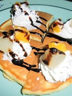 フルーツinホットケーキ-レシピのメイン写真