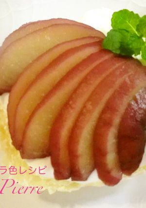 うっとり幸せ♡桃のコンポート白パン-レシピのメイン写真