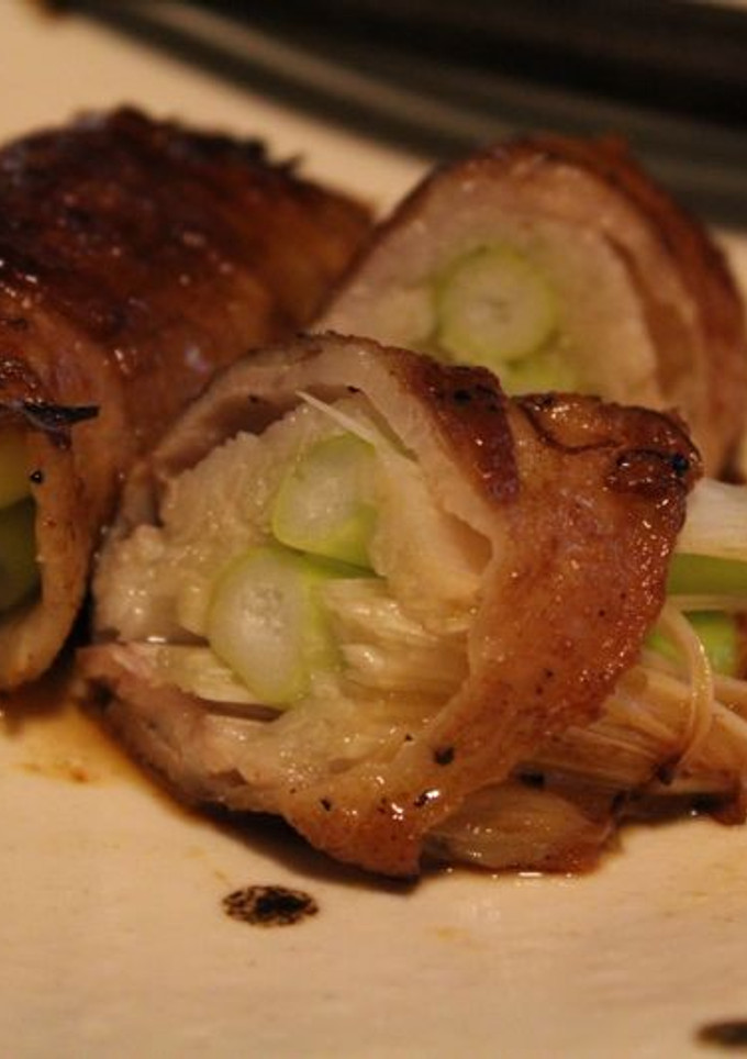 長ネギの豚肉巻き焼き-レシピのメイン写真