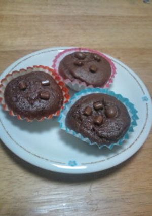 お豆腐DEもっちりチョコケーキ-レシピのメイン写真