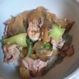 あっという間にガッツリ豚肉ザーサイ炒め丼