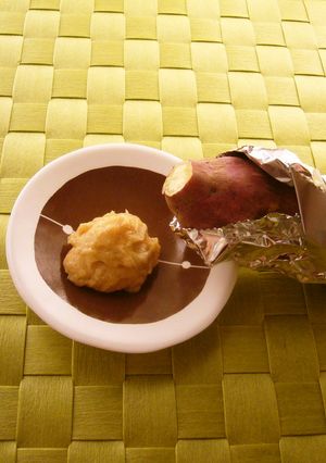 ❤さつま芋に美味しい香味バター❤-レシピのメイン写真