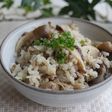 たっぷりきのこと挽肉の混ぜごはん★