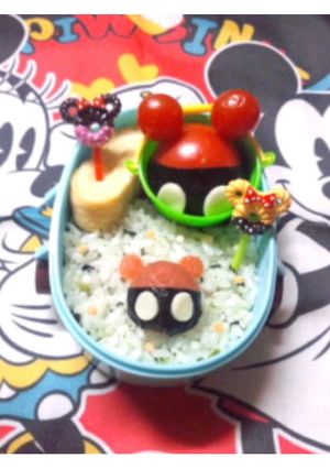 お弁当に☆梅ミッキー☆トマミッキー-レシピのメイン写真