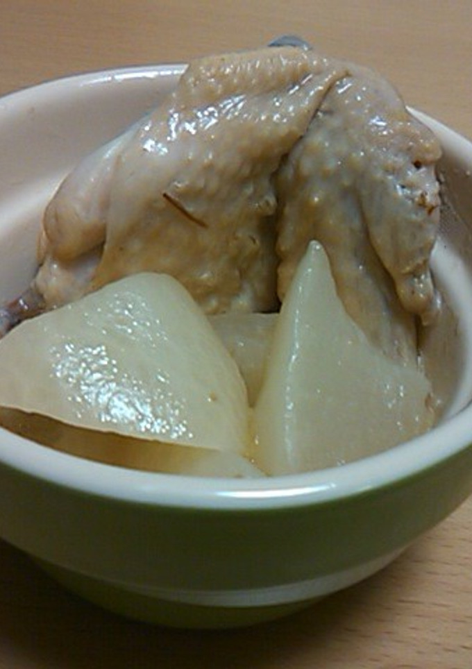 手羽先と大根のあっさり煮-レシピのメイン写真