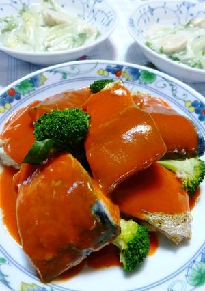 「伊藤園１日分の野菜」のソース：レオン亭-レシピのメイン写真