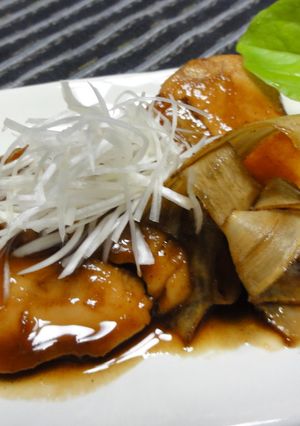 煮魚~カジキの甘辛ソース煮!-レシピのメイン写真