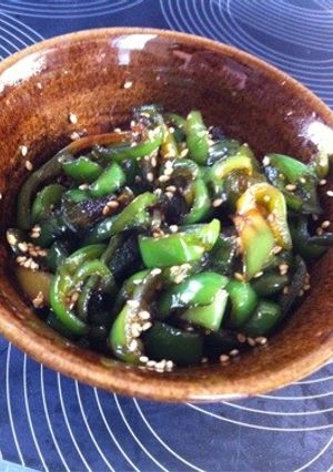 ご飯のお供に！ピーマンのきんぴら！-レシピのメイン写真