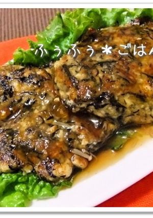 あまったひじきで豆腐ハンバーグ-レシピのメイン写真