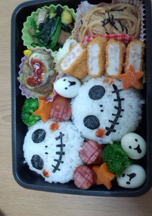 ハロウィン弁当☆-レシピのメイン写真