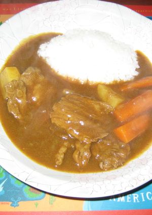 じっくり煮込んだ牛スジカレー-レシピのメイン写真