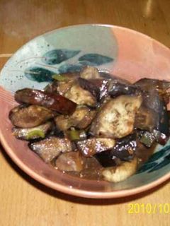 茄子の炒め煮-レシピのメイン写真