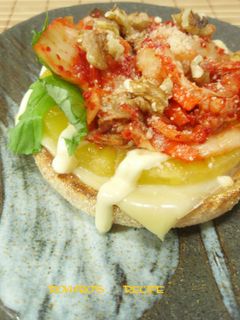 ➏ キムチチーズとパインでふるぱん ➏-レシピのメイン写真