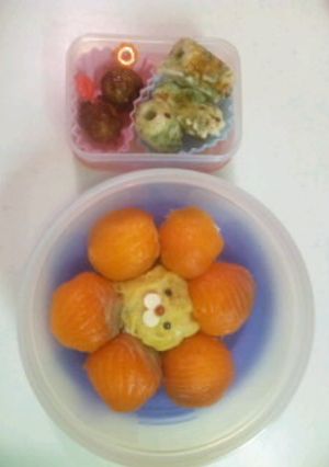 パパ用キャラ弁『ポンデライオン？』-レシピのメイン写真