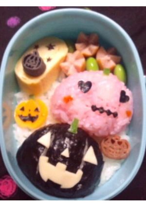 ハロウィンのお弁当に☆恋するオランタン-レシピのメイン写真