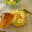 フルーツ缶でフルーツマヨサンド