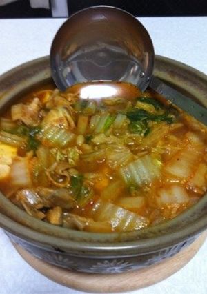 キムチ鍋に1日分-レシピのメイン写真