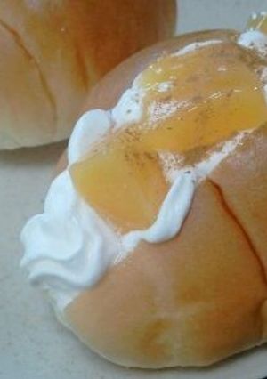 フルーツ缶詰でホイップサンド♪-レシピのメイン写真