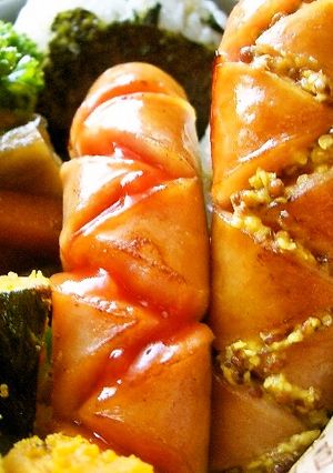 お弁当に☆ギザギザ切り込みウインナー-レシピのメイン写真