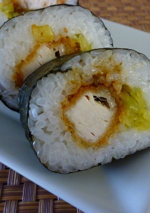 チキン味噌カツロール-レシピのメイン写真