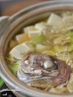 節約なのに豪華!?鯛のお頭だけ鍋☆-レシピのメイン写真