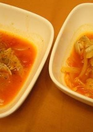 たっぷりキャベツとアサリのトマトスープ-レシピのメイン写真