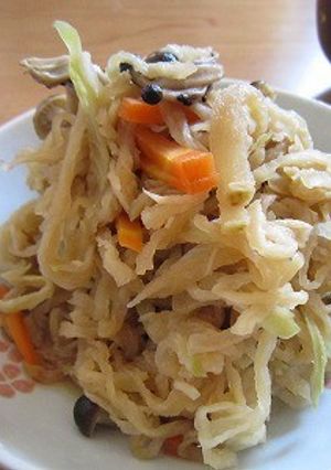 お砂糖なしでも甘い❤切干大根の煮物-レシピのメイン写真